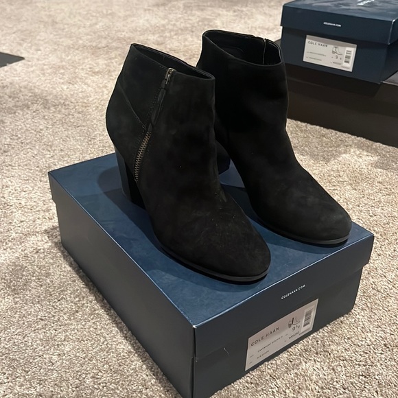 Cole Haan Shoes - Cole Hann Black womens bootie size 9 1/2